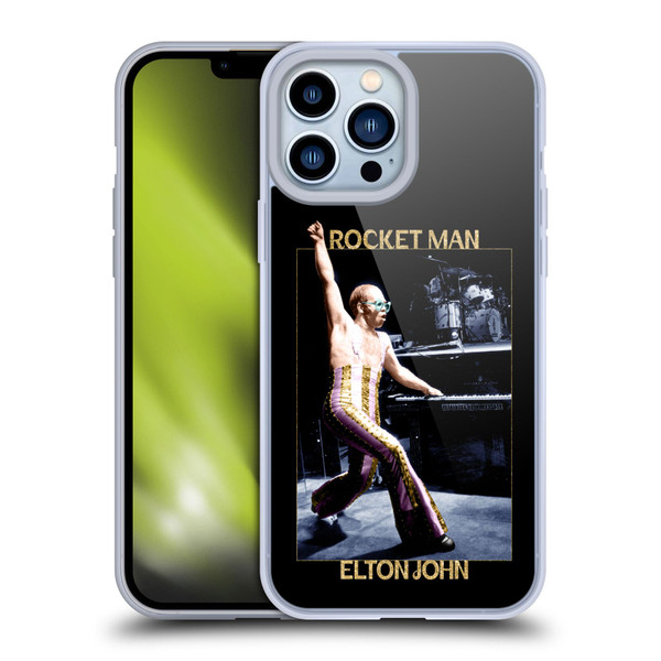 Elton John Rocketman Key Art 3 Soft Gel Case for Apple iPhone 13 Pro Max