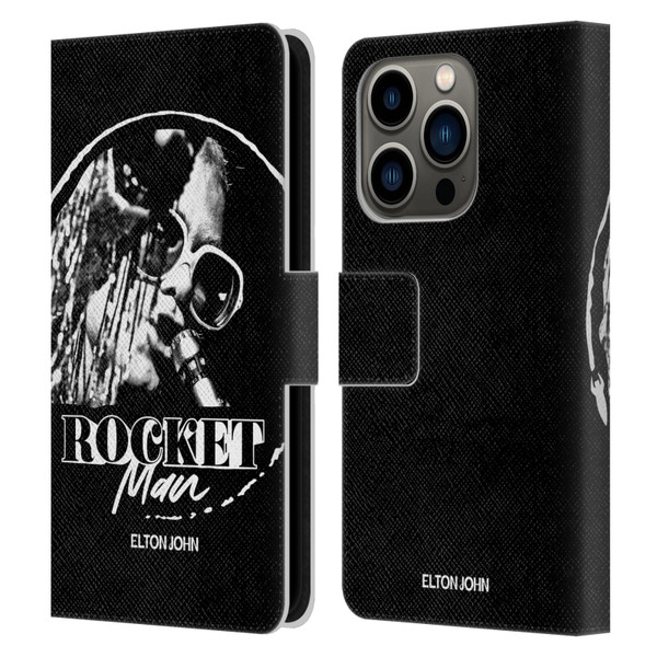 Elton John Rocketman Key Art 4 Leather Book Wallet Case Cover For Apple iPhone 14 Pro