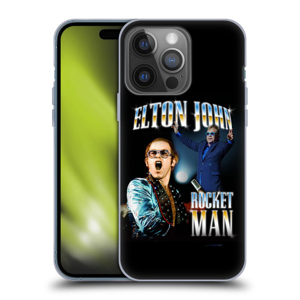 Elton John Rocketman Key Art Soft Gel Case for Apple iPhone 14 Pro