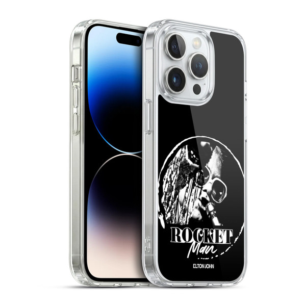 Elton John Rocketman Key Art 4 Soft Gel Case for Apple iPhone 14 Pro & MagSafe