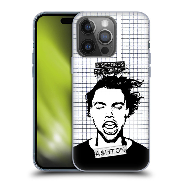 5 Seconds of Summer Solos Grained Ashton Soft Gel Case for Apple iPhone 14 Pro