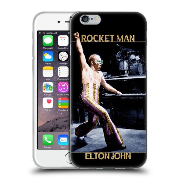 Elton John Rocketman Key Art 3 Soft Gel Case for Apple iPhone 6 / iPhone 6s