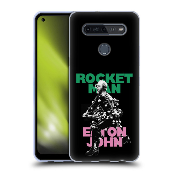 Elton John Rocketman Key Art 5 Soft Gel Case for LG K51S