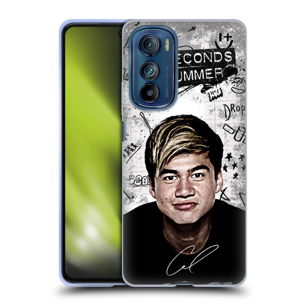 5 Seconds of Summer Solos Vandal Calum Soft Gel Case for Motorola Edge 30