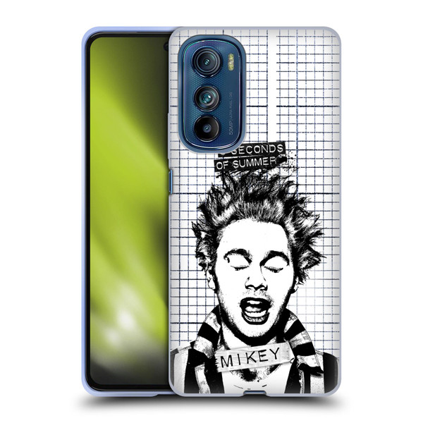 5 Seconds of Summer Solos Grained Mikey Soft Gel Case for Motorola Edge 30