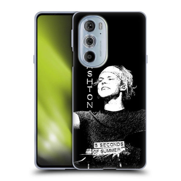 5 Seconds of Summer Solos BW Ashton Soft Gel Case for Motorola Edge X30