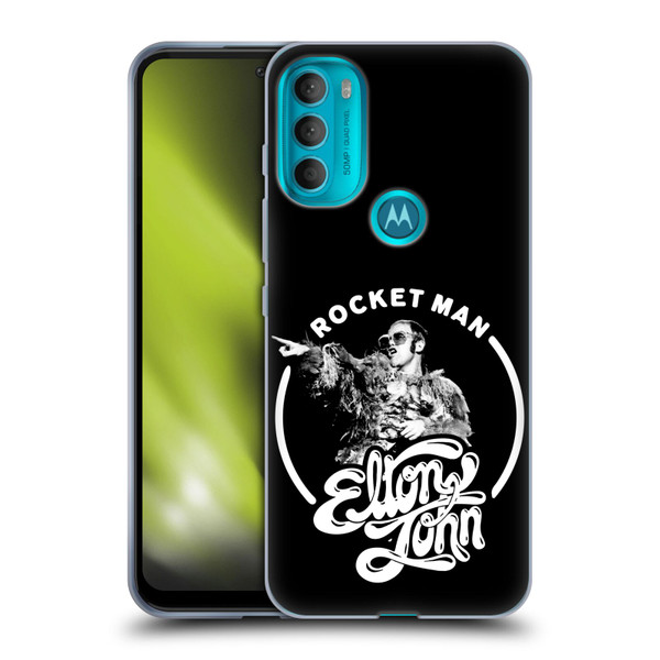 Elton John Rocketman Key Art 2 Soft Gel Case for Motorola Moto G71 5G