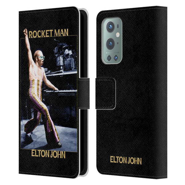 Elton John Rocketman Key Art 3 Leather Book Wallet Case Cover For OnePlus 9