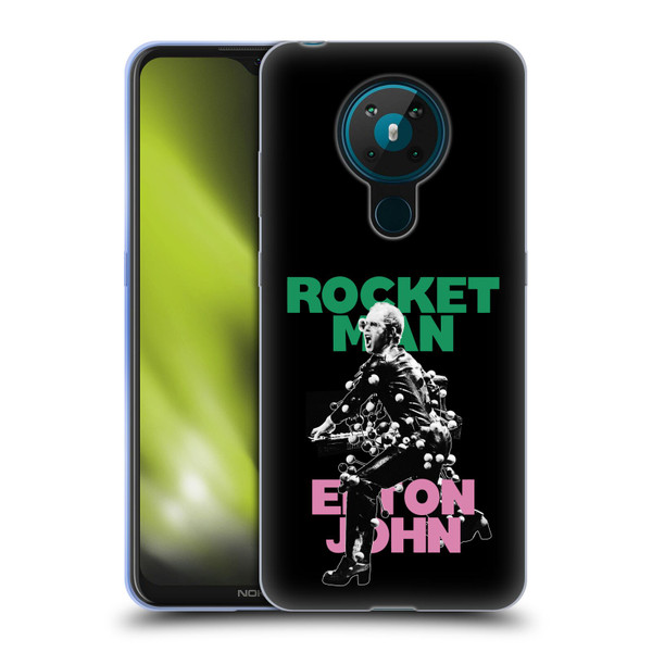 Elton John Rocketman Key Art 5 Soft Gel Case for Nokia 5.3