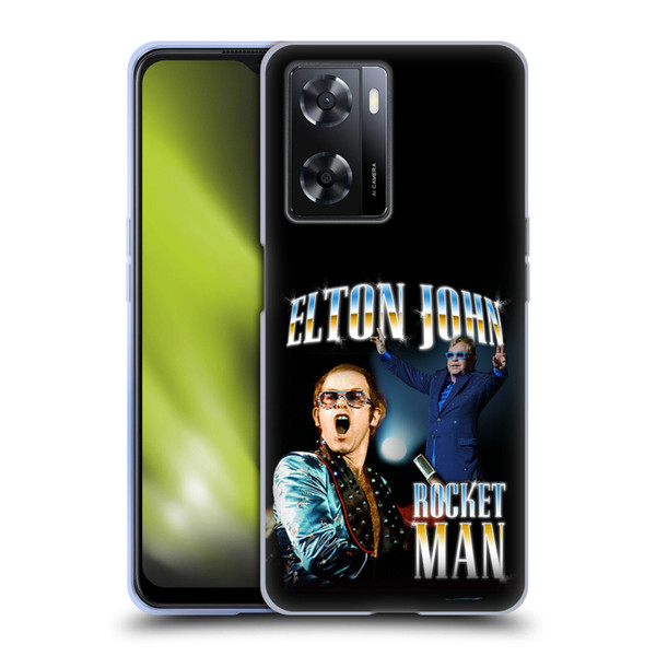 Elton John Rocketman Key Art Soft Gel Case for OPPO A57s