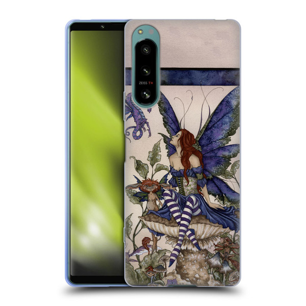 Amy Brown Pixies Bottom Of The Garden Soft Gel Case for Sony Xperia 5 IV