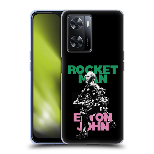 Elton John Rocketman Key Art 5 Soft Gel Case for OPPO A57s