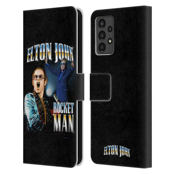 Elton John Rocketman Key Art Leather Book Wallet Case Cover For Samsung Galaxy A13 (2022)