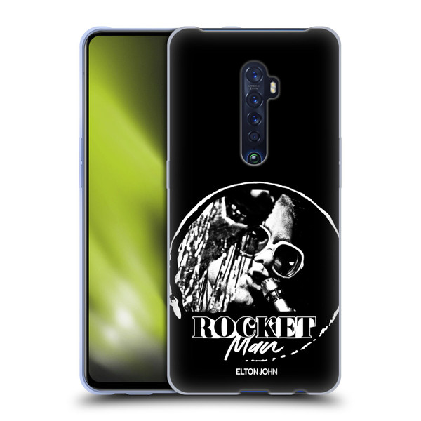 Elton John Rocketman Key Art 4 Soft Gel Case for OPPO Reno 2
