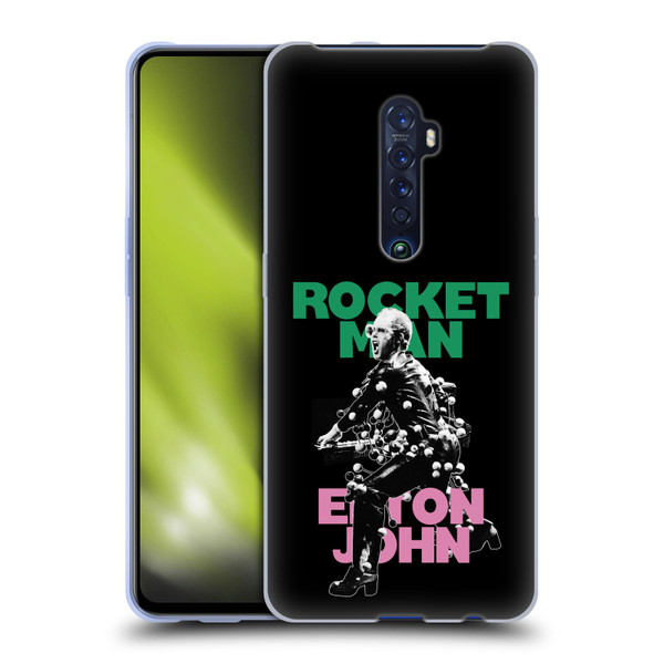 Elton John Rocketman Key Art 5 Soft Gel Case for OPPO Reno 2