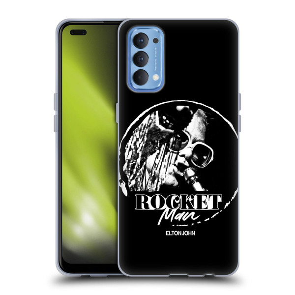 Elton John Rocketman Key Art 4 Soft Gel Case for OPPO Reno 4 5G