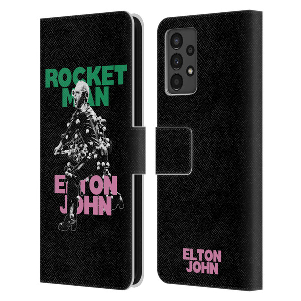 Elton John Rocketman Key Art 5 Leather Book Wallet Case Cover For Samsung Galaxy A13 (2022)