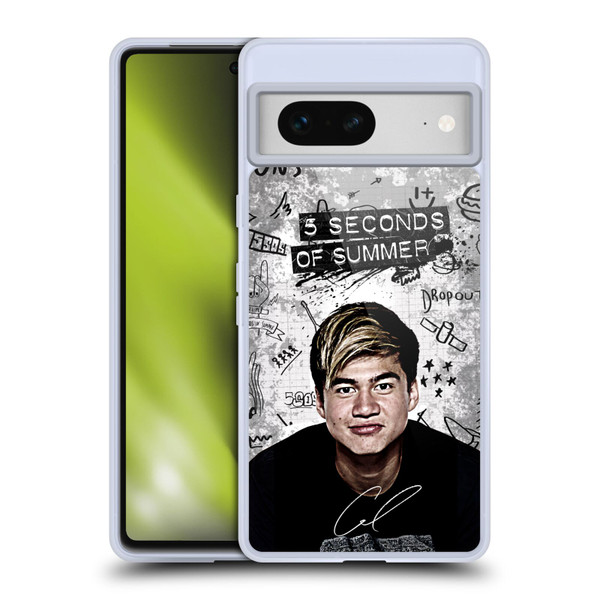 5 Seconds of Summer Solos Vandal Calum Soft Gel Case for Google Pixel 7