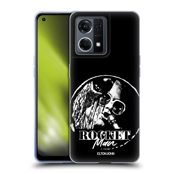 Elton John Rocketman Key Art 4 Soft Gel Case for OPPO Reno8 4G