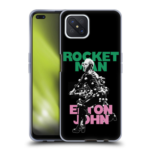 Elton John Rocketman Key Art 5 Soft Gel Case for OPPO Reno4 Z 5G