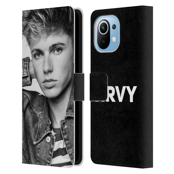 HRVY Graphics Calendar 12 Leather Book Wallet Case Cover For Xiaomi Mi 11