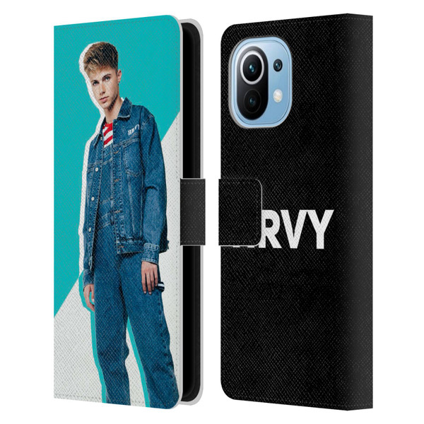 HRVY Graphics Calendar 8 Leather Book Wallet Case Cover For Xiaomi Mi 11
