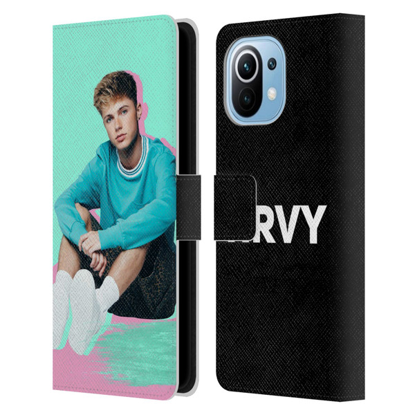 HRVY Graphics Calendar Leather Book Wallet Case Cover For Xiaomi Mi 11