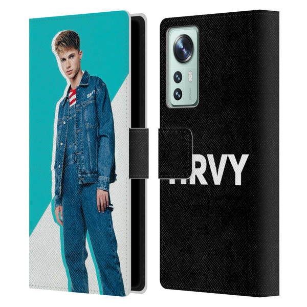 HRVY Graphics Calendar 8 Leather Book Wallet Case Cover For Xiaomi 12
