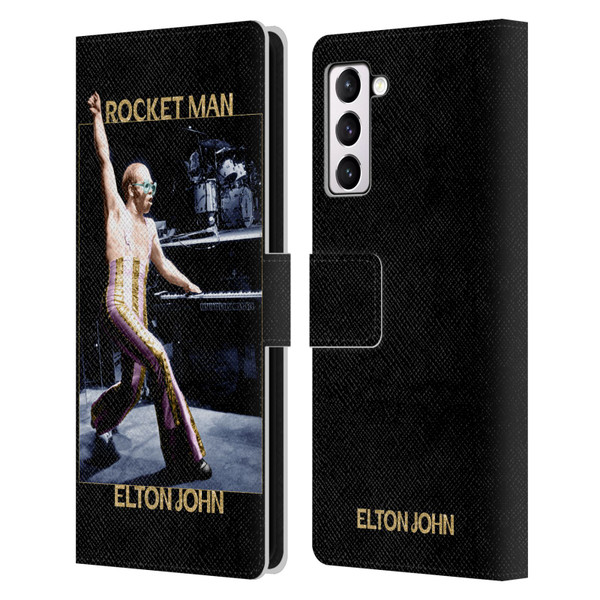 Elton John Rocketman Key Art 3 Leather Book Wallet Case Cover For Samsung Galaxy S21+ 5G
