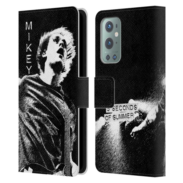 5 Seconds of Summer Solos BW Mikey Leather Book Wallet Case Cover For OnePlus 9