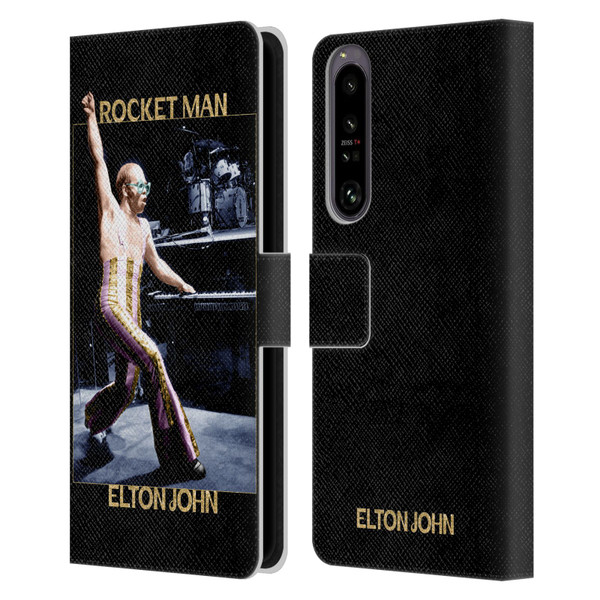 Elton John Rocketman Key Art 3 Leather Book Wallet Case Cover For Sony Xperia 1 IV