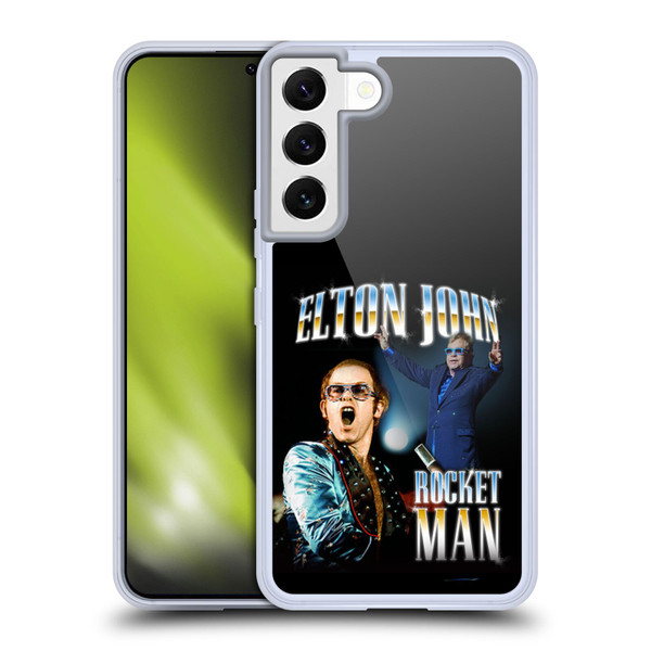 Elton John Rocketman Key Art Soft Gel Case for Samsung Galaxy S22 5G