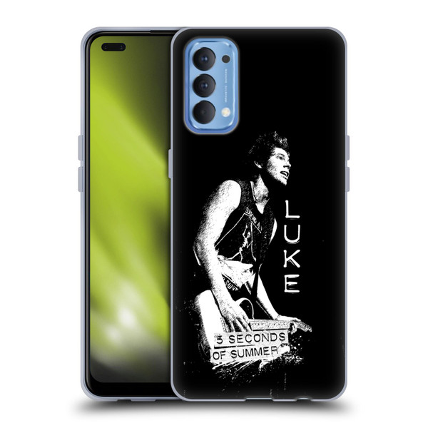 5 Seconds of Summer Solos BW Luke Soft Gel Case for OPPO Reno 4 5G