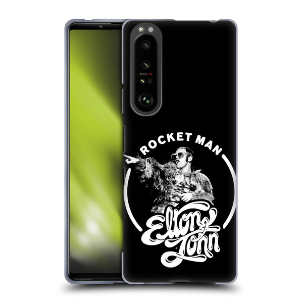 Elton John Rocketman Key Art 2 Soft Gel Case for Sony Xperia 1 III