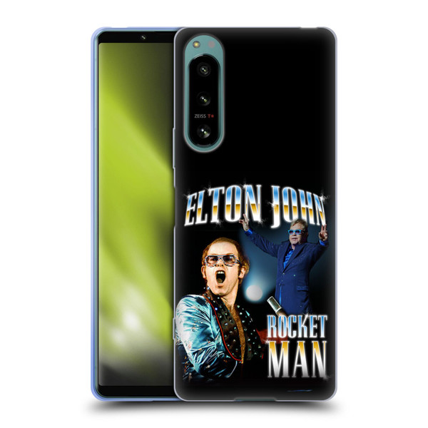 Elton John Rocketman Key Art Soft Gel Case for Sony Xperia 5 IV