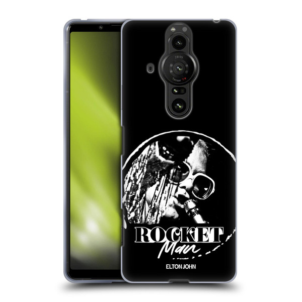 Elton John Rocketman Key Art 4 Soft Gel Case for Sony Xperia Pro-I