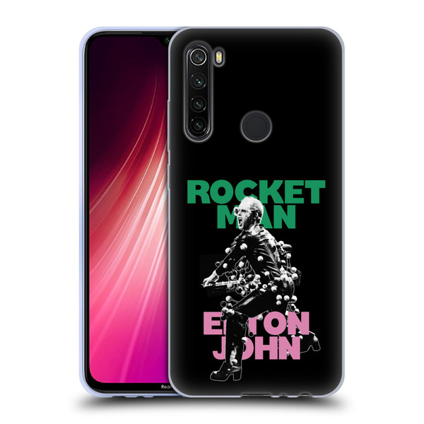 Elton John Rocketman Key Art 5 Soft Gel Case for Xiaomi Redmi Note 8T