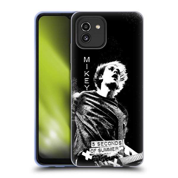 5 Seconds of Summer Solos BW Mikey Soft Gel Case for Samsung Galaxy A03 (2021)