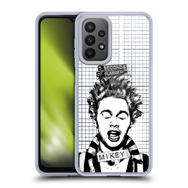 5 Seconds of Summer Solos Grained Mikey Soft Gel Case for Samsung Galaxy A23 / 5G (2022)