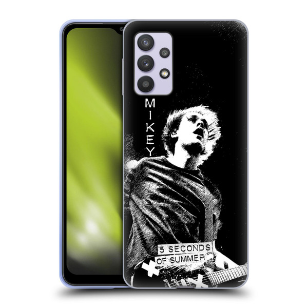 5 Seconds of Summer Solos BW Mikey Soft Gel Case for Samsung Galaxy A32 5G / M32 5G (2021)