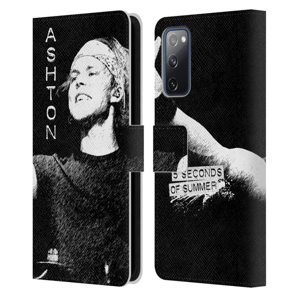 5 Seconds of Summer Solos BW Ashton Leather Book Wallet Case Cover For Samsung Galaxy S20 FE / 5G