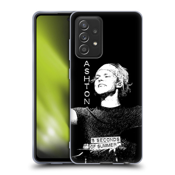 5 Seconds of Summer Solos BW Ashton Soft Gel Case for Samsung Galaxy A52 / A52s / 5G (2021)