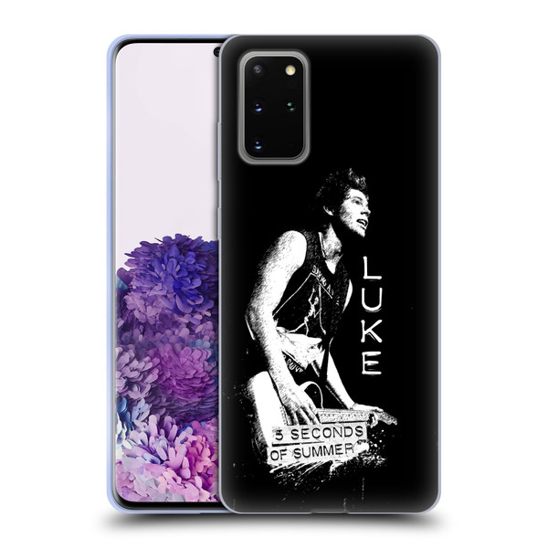 5 Seconds of Summer Solos BW Luke Soft Gel Case for Samsung Galaxy S20+ / S20+ 5G