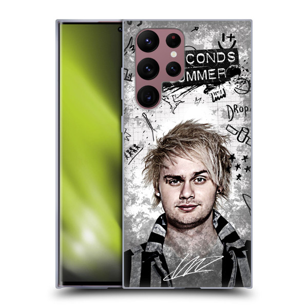 5 Seconds of Summer Solos Vandal Mikey Soft Gel Case for Samsung Galaxy S22 Ultra 5G