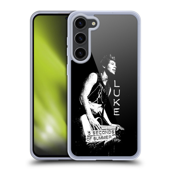 5 Seconds of Summer Solos BW Luke Soft Gel Case for Samsung Galaxy S23+ 5G