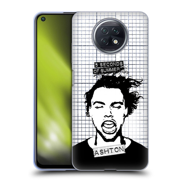 5 Seconds of Summer Solos Grained Ashton Soft Gel Case for Xiaomi Redmi Note 9T 5G