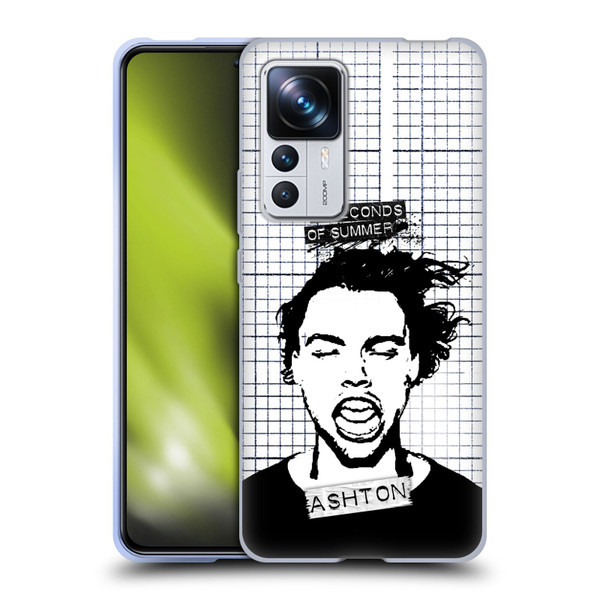 5 Seconds of Summer Solos Grained Ashton Soft Gel Case for Xiaomi 12T Pro