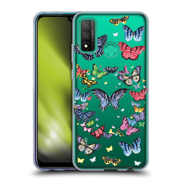Nene Thomas Art Butterfly Pattern Soft Gel Case for Huawei P Smart (2020)