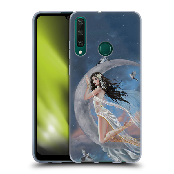 Nene Thomas Art Moon Lullaby Soft Gel Case for Huawei Y6p