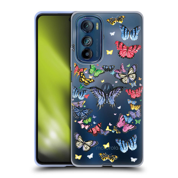 Nene Thomas Art Butterfly Pattern Soft Gel Case for Motorola Edge 30